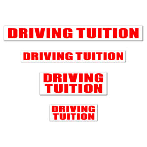 DRIVING TUITION
