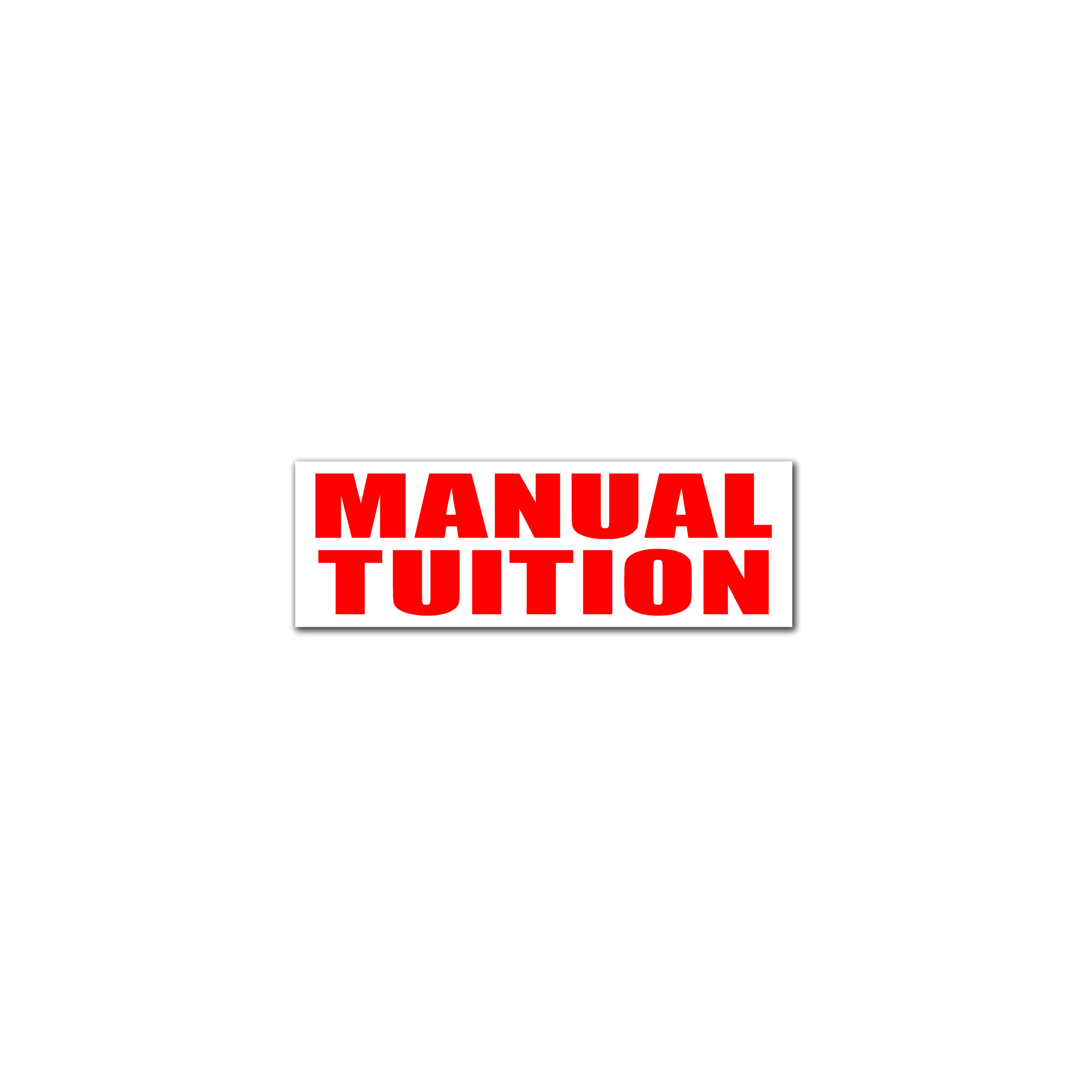 MANUAL TUITION